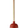 ABENA Vaskesuger, 40cm, Ø13cm, brun, TPE gummi/træ *Denne vare tages ikke retur*