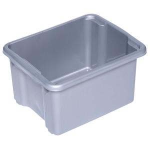 Tina Trolleys Moppeboks,  Tina Trolleys, 370x300x200mm,  grå, plast/PP, uden låg, 15 ltr. *Denne vare tages ikke retur* (169617)