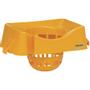 VIKAN Vrideskål, Vikan ErgoClean, 25x19cm, gul, PP