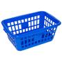 _ Plastkurv,  680x470x260mm,  50 l, blå, plast, firkantet *Denne vare tages ikke retur*