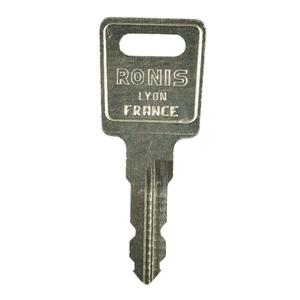 _ Nøgle, grå, metal, til hærværkssikret dispenser,  5 stk. *Denne vare tages ikke retur* (119989)