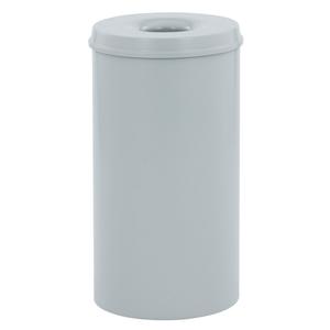 _ Brandhæmmende affaldsspand,  grå, metal, 50 l, brandsikker *Denne vare tages ikke retur* (176545)