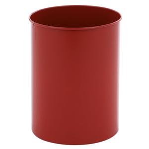 _ Papirkurv,  rød, metal, 30 l *Denne vare tages ikke retur* (176507)