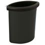 _ Indsats, sort, plast, 6 l, til rund affaldsspand,  kildesortering *Denne vare tages ikke retur*