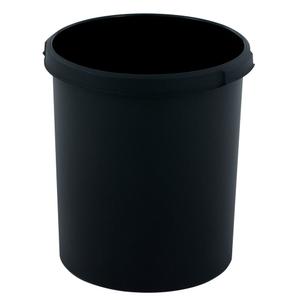 _ Papirkurv,  sort, plast, 30 l (176480)