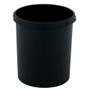_ Papirkurv,  sort, plast, 30 l