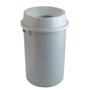 ABENA Affaldsspand, grå, plast, 60 l, med åben top *Denne vare tages ikke retur*
