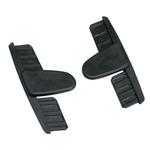 Endestykke til superior, Vikan, 9x3, 5x1, 3cm,  sort, PA *Denne vare tages ikke retur*