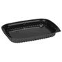 ABENA Sushibakke, ABENA, 26x19x2,8cm, 550 ml, sort, PS, stor