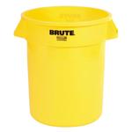 Affaldsspand,  Rubbermaid Brute, gul, PE, 76 l *Denne vare tages ikke retur*