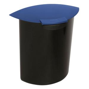 _ Indsats, blå, plast, 6 l, med låg, til rund affaldsspand,  kildesortering *Denne vare tages ikke retur* (17648801)