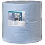 TORK Værkstedsrulle, Tork W1, 2-lags, 340m x 36,9cm, Ø37,5cm, blå, nyfiber