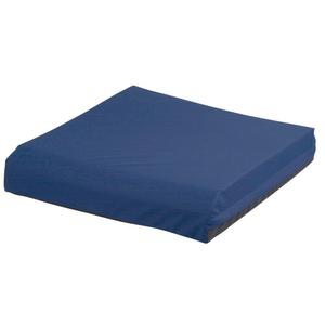 _ Lændepude,  ABENA Comfort, 50x50x9, 5cm,  blå, med Techmaflex betræk (90223)
