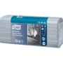 TORK Industriaftørring, Tork W4, 3-lags, 32,4x38,5cm, 10,8 cm, blå, virginfiber