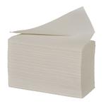 Håndklædeark,  neutral, 3-lags, Z-fold, 27x21, 5cm,  9 cm, hvid, nyfiber