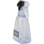 Bruseflaske,  Vikan, 250 ml, klar, PVC, med sort sprayhoved