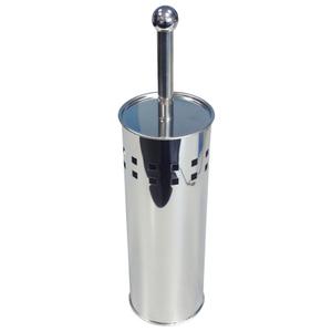_ Toiletbørste,  37,8cm, Ø9,5cm, stål, plast/ stål (160105)