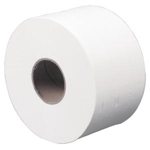 ABENA Jumborulle,  ABENA Care-Ness Excellent,  2-lags, Mini, 170m x 9cm, Ø18,5cm, hvid, nyfiber (605704*12)