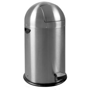 EKO Pedalspand,  EKO Kick-can, stål, stål, 33 l, inderspand i metal, ilddæmpende *Denne vare tages ikke retur* (176887)