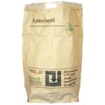 Papirsæk, 2-lags, 110 l, brun, papir, 70x95+25cm,  vådstærk, påtrykt "Hold Danmark rent",  50 my PE indlæg