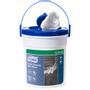 TORK Renseserviet, Tork Wet Wipe, hvid, polyester/viskose, uden parfume, 58 stk.