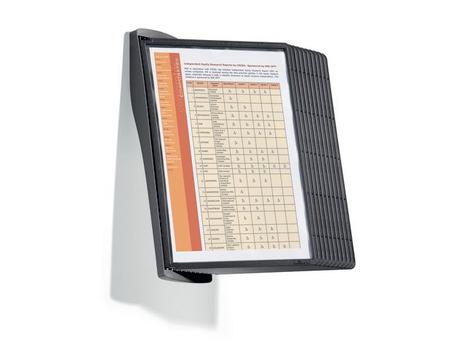 DURABLE Scandinavia Durable Wall Stand Sherpa Style 10 A4 + 10 Paneler (5854-01)