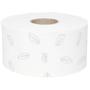 TORK Jumborulle, Tork T2 Advanced, 2-lags, Mini, 170m x 9,4cm, Ø18,8cm, hvid, genanvendt papir