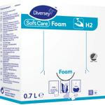 Skumsæbe, Diversey Soft Care Foam H2, 700 ml, uden farve med parfume