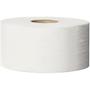 TORK Jumborulle, Tork T2 Universal, 1-lags, Mini, 240m x 9,4cm, Ø18,8cm, ubleget, genanvendt papir