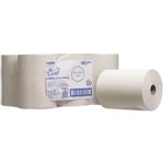 Håndklæderulle,  Kimberly-Clark Scott, 1-lags, 165m x 19,8cm, Ø15cm, hvid, blandingsfibre,  airflex *Denne vare tages ikke retur*