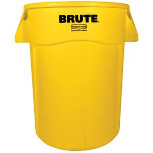 Rubbermaid Affaldsspand,  Rubbermaid Brute, gul, PE, 166.5 l *Denne vare tages ikke retur* (176795)