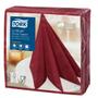 TORK Middagsserviet, Tork Linstyle, 1/4 fold, 39x39cm, vinrød, nonwoven *Denne vare tages ikke retur*
