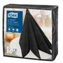 TORK Middagsserviet, Tork Linstyle, 1/4 fold, 39x39cm, sort, nonwoven