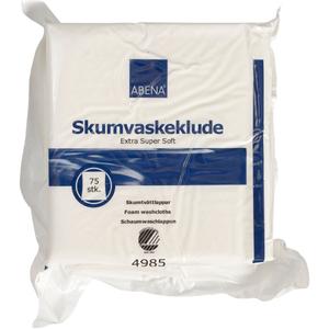 _ Skumvaskeklud,  Abena, 19x19cm, extra super soft, engangs (498503*3000)