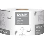 Jumborulle,  Katrin Plus, 2-lags, Mini, 160m x 10cm, Ø18cm, hvid, nyfiber