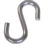 Tina Trolleys S-krog, Tina Trolleys, 60x35x6mm, stål, galvaniseret stål, til montering på rengøringsvogn