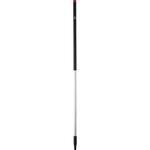 Skaft med gevind, Vikan, 150,5cm, Ø3,1cm, sort, aluminium/ PP,  isoleret gribestykke