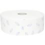 TORK Jumborulle, Tork T1 Premium, 2-lags, Midi, 360m x 9,7cm, Ø26cm, hvid, genanvendt papir