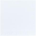 Frokostserviet,  Duni, 1-lags, 1/4 fold, 33x33cm, hvid, nyfiber