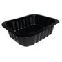 DUNI Plastbakke, Duni, 13,8x11,4x3,5cm, 350 ml, sort, PP, 1-rums *Denne vare tages ikke retur*