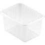 DUNI Salatbæger,  Duni, 14x10, 6x8, 5cm,  750 ml, 750 ml, klar, PP