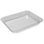 ABENA Bakke, C 2227-1E, 22,7x17,8x3,5cm, 1035 ml, klar, APET, 1-rums, standard serie, hovedret