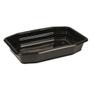 DUNI Plastbakke, Duni, 21,5x14,8x4cm, 800 ml, sort, PP, 1-rums *Denne vare tages ikke retur*