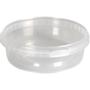 _ Condi bøtte, 3,8cm, Ø122mm, 250 ml, 250 ml, klar, PP, 1-rums