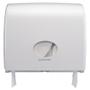 KIMBERLY-CLARK Dispenser,  Kimberly-Clark Aquarius, Midi, 12, 9x44, 5x38cm,  hvid, plast, til midi jumboruller *Denne vare tages ikke retur*