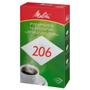MELITTA Pyramidefilter, Melitta, bleget, filterpapir, 206