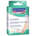 Ligtorneplaster,  Hansaplast,  6, 8x1, 9cm,  hvid, med salicylsyre,  usteril, engangs *Denne vare tages ikke retur*