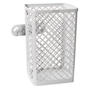 KATRIN Trådstativ,  Katrin, hvid, plast, 40 l, forberedt til vægmontering inkl. materiale til montering (17022501)