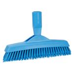 Fugeskrubbe,  Vikan, 22, 5x3, 5x9cm,  blå, polyester/ PP/ rustfrit stål, 22,5 cm, meget stiv