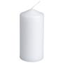 ABENA Bloklys, 12cm, Ø6cm, hvid, 35 timer, paraffin